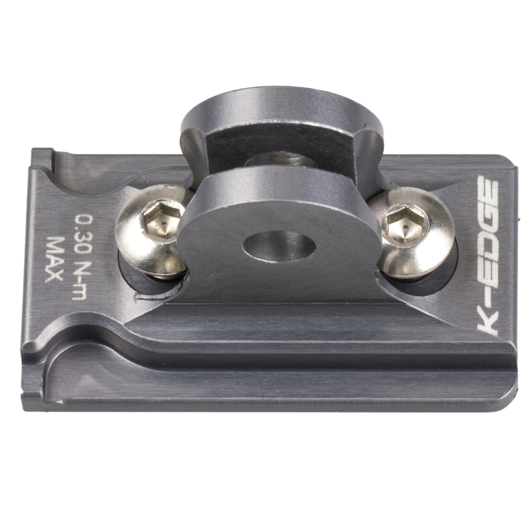 Camera Mounts K-Edge K-EDGE NiteRider Adapter K-EDGE Go Big Mounts Combo Mounts Gun Metal Dim Gray