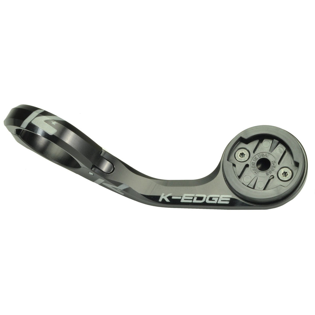 Computers and Accessories K-Edge K-EDGE Garmin MAX XL Computer Mount - 35.0mm Black Anodize Dim Gray