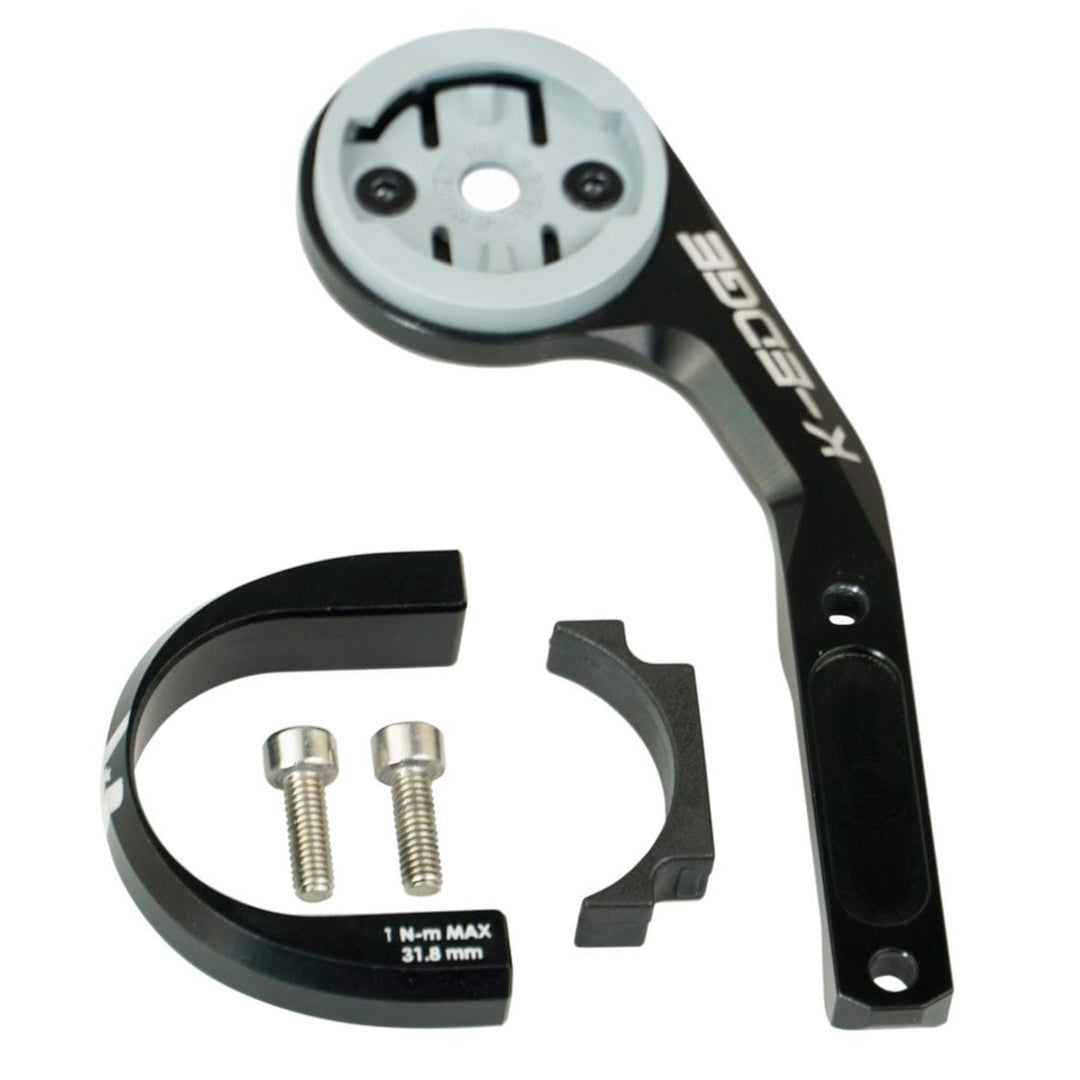 Computers and Accessories K-Edge K-EDGE Wahoo Bolt Sport Handlebar Mount 31.8mm Black Light Gray