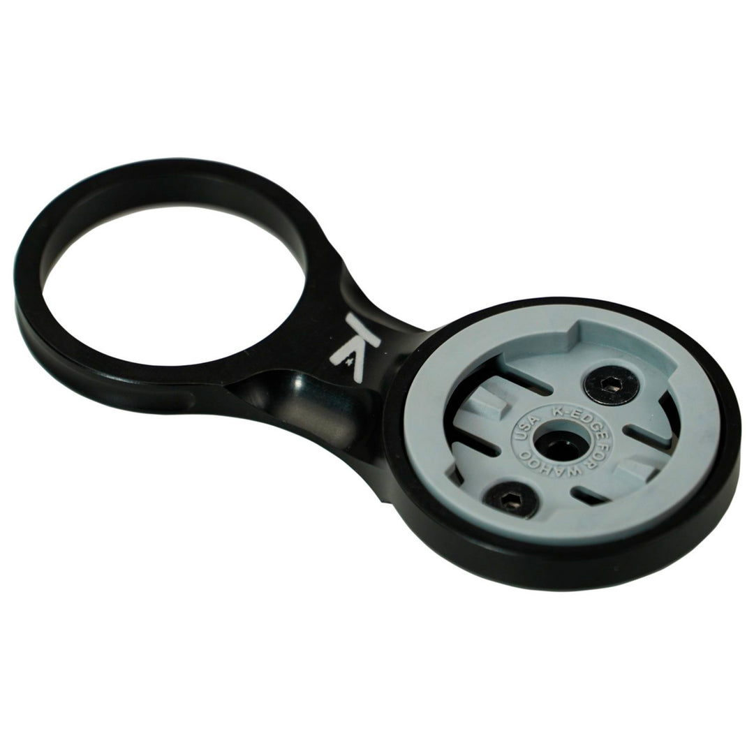 Computers and Accessories K-Edge K-EDGE Fixed Stem Mount for Wahoo Bolt and ELEMNT Computers: Black Dark Gray