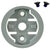 Computers and Accessories K-Edge K-EDGE Replacement Kit for Wahoo Quarter Turn Type Computer Mounts Light Slate Gray