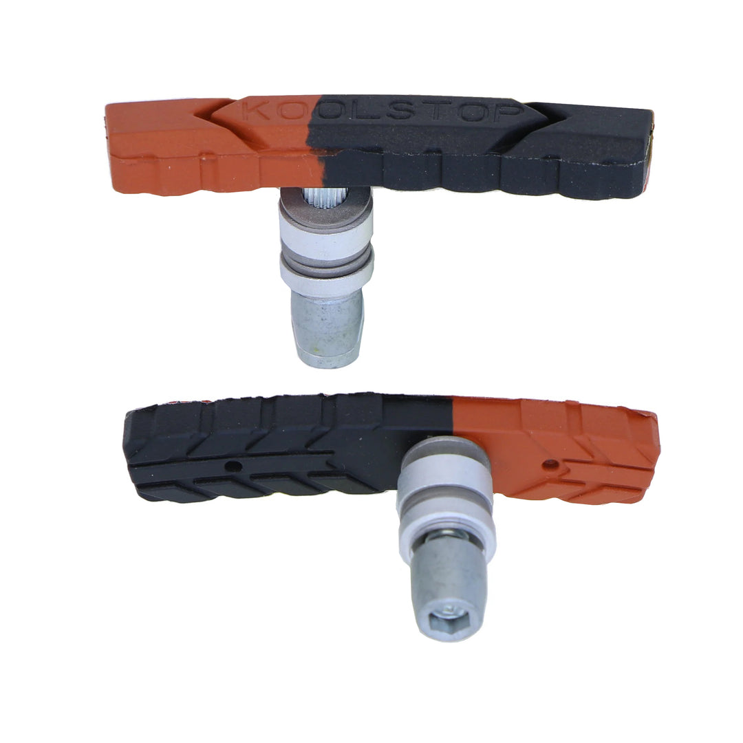 Brake Pads Kool Stop Kool Stop V-Type AT Threaded - Dual Dark Slate Gray