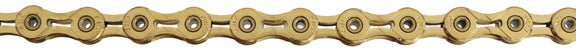 Chains KMC KMC X10SL Chain - 10-Speed 116 Links Gold Dark Khaki