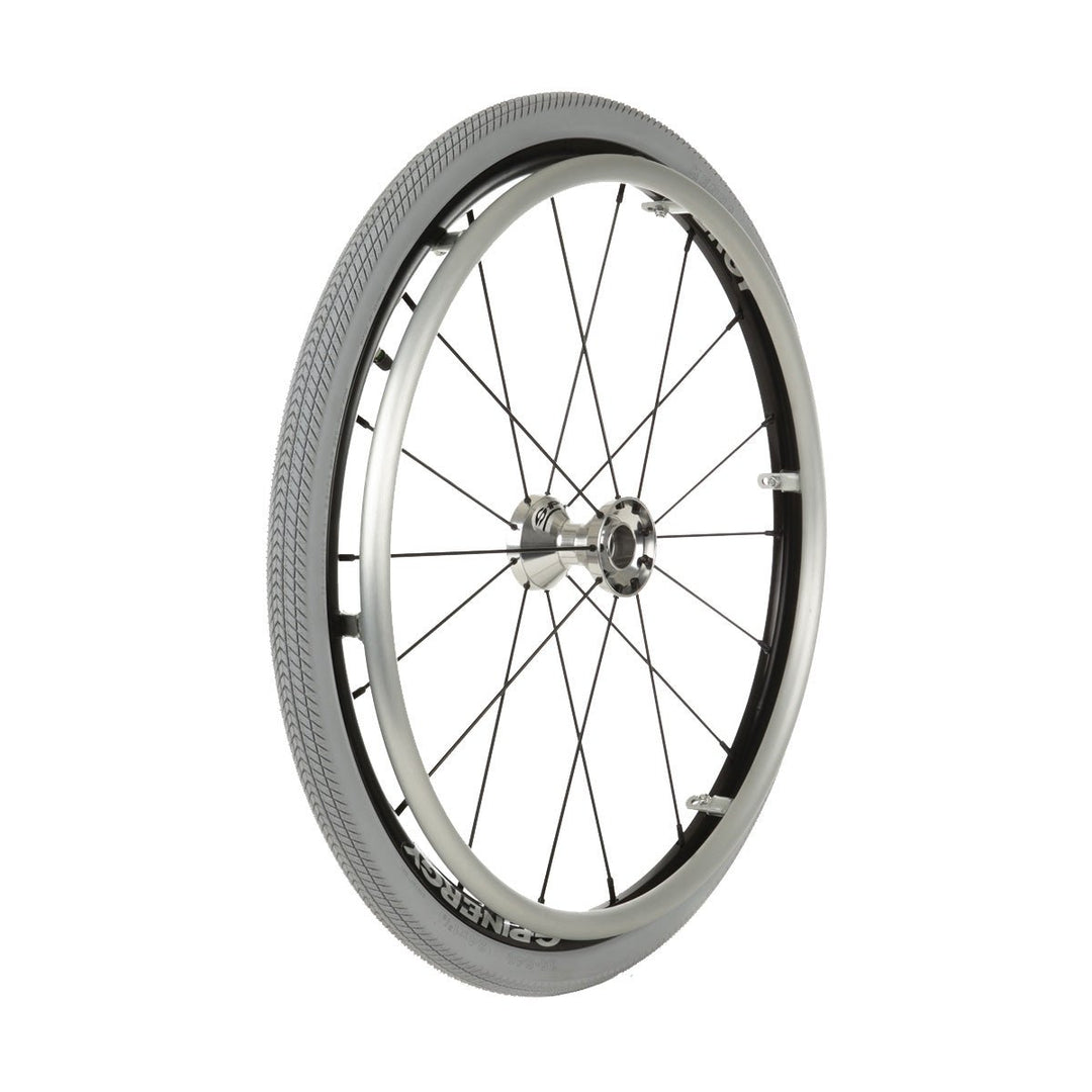 Tires Kenda Kenda K1079P Wheelchair Tire 24 x 1-3/8" Gray Light Slate Gray