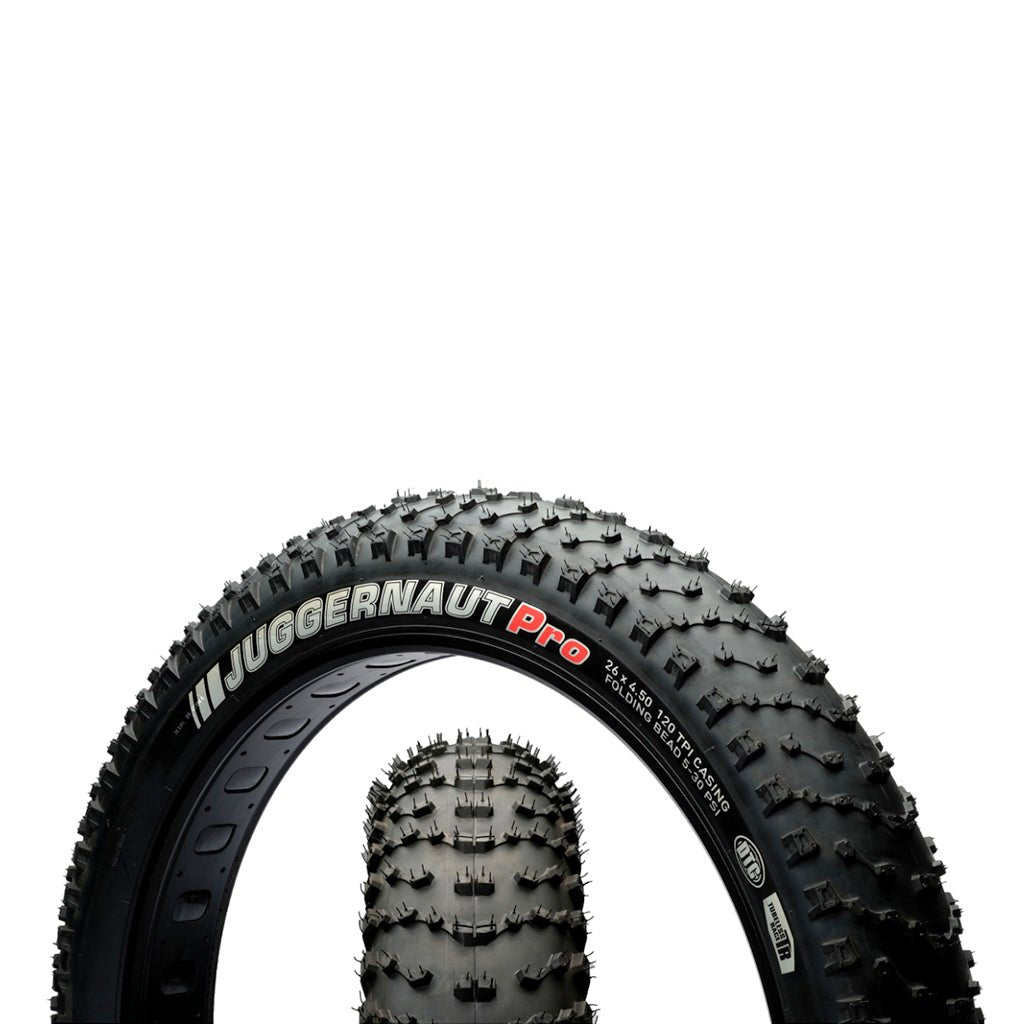 Tires Kenda Kenda Juggernaut FatBike Sport Wire tire 26 x 4.80 - Black Black