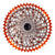 Leonardi General Lee 12sp Cassette 9-48t - Black/Orange  