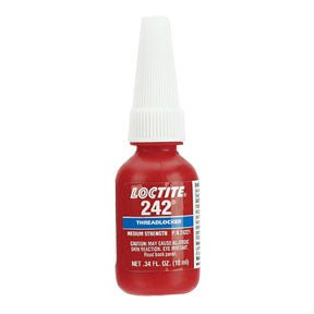 Anti-Seize & Assembly Compound Loctite Loctite 242 Medium-Strength Locker Blue 10ml Brown
