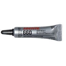 Anti-Seize & Assembly Compound Loctite Loctite 660 Quick-Metal Gap Filler Silver 6ml Slate Gray