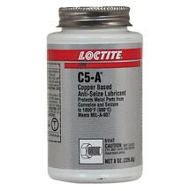 Anti-Seize & Assembly Compound Loctite Loctite C5-A Anti-Seize Compound 8oz Brush Can Light Slate Gray