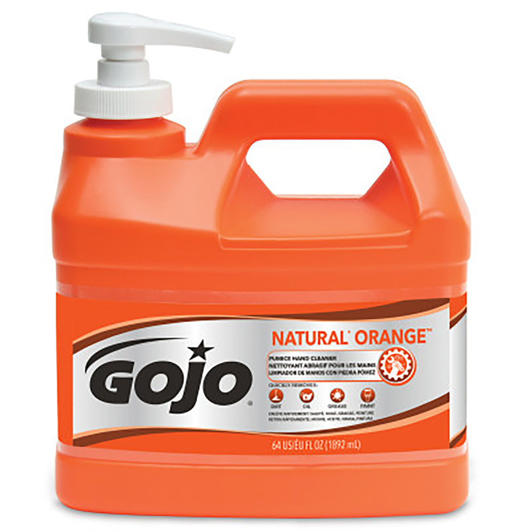 Degreaser / Cleaner Loctite Loctite Gojo Orange Pumice Hand Cleaner 1/2 gallon w/pump Tomato