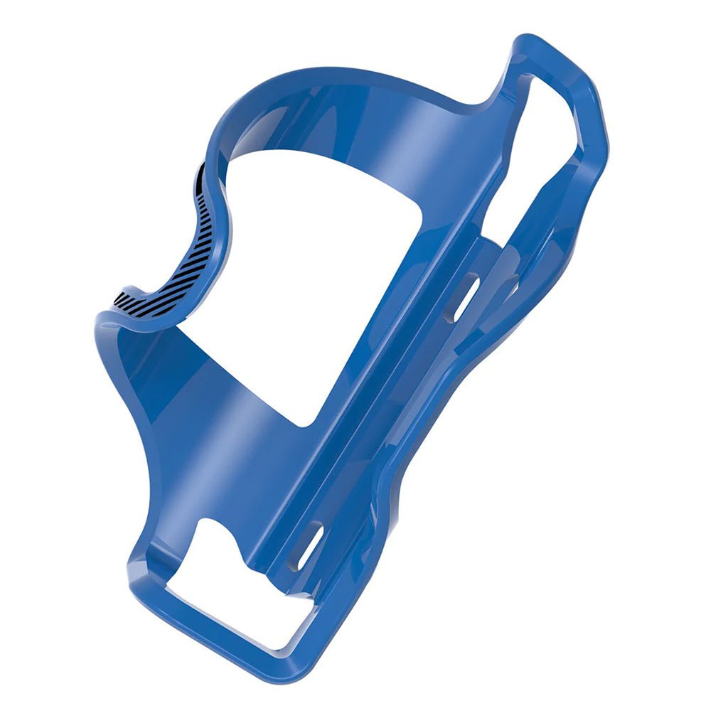 Water Bottle Cages Lezyne Lezyne Flow SL Water Bottle Cage - Right Side Entry Blue Steel Blue