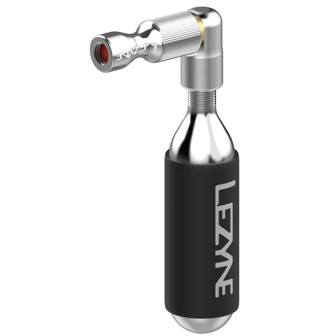 CO2 Inflators/Cartridges Lezyne Lezyne Trigger Drive CO2 Inflator Silver Gray