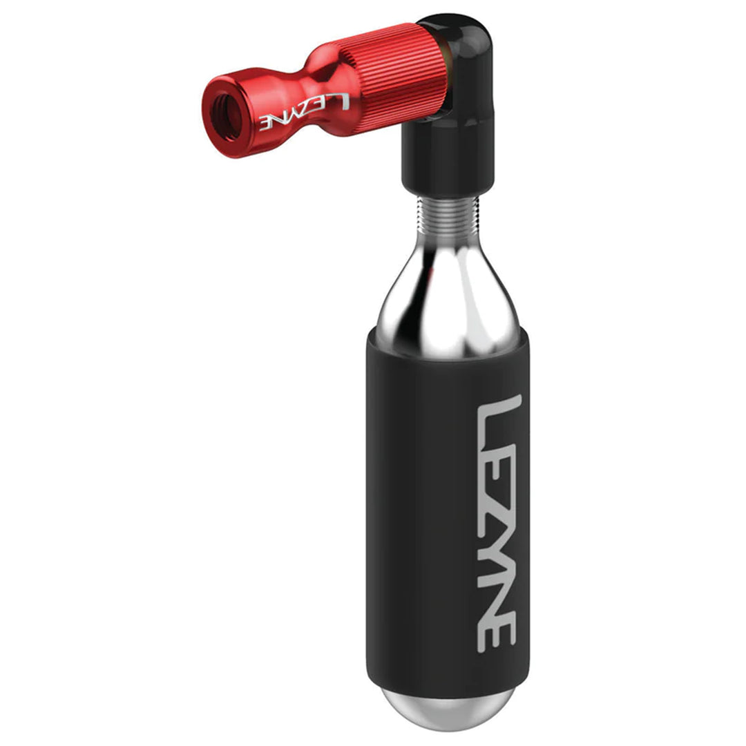 CO2 Inflators/Cartridges Lezyne Lezyne Trigger Drive CO2 Inflator Red Rosy Brown