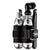CO2 Inflators/Cartridges Lezyne Lezyne Twin Speed Drive CO2 Inflator and Lever Kit 25g Light Gray