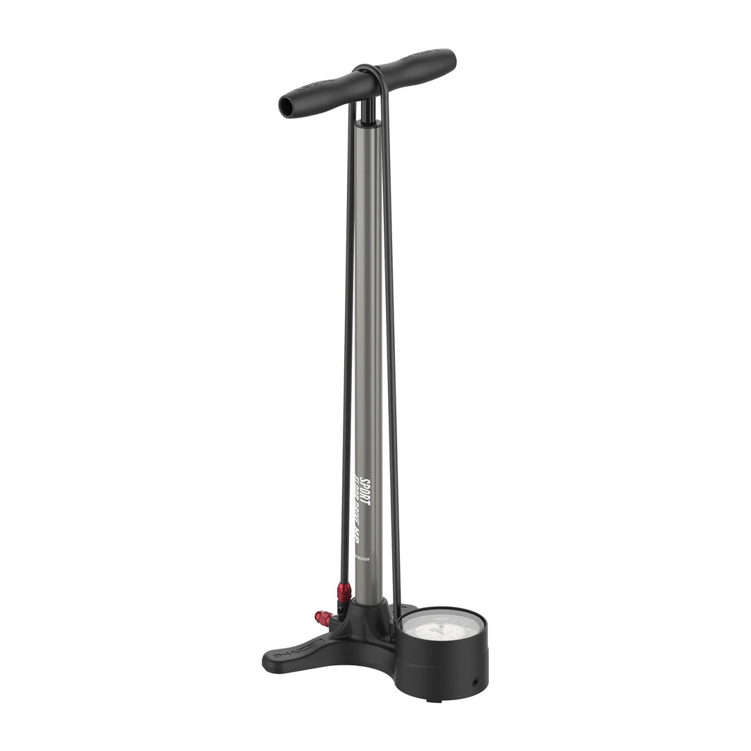 Floor Pumps Lezyne Lezyne Sport Floor Drive 3.5 ABS Pump Flat Gray Dark Slate Gray