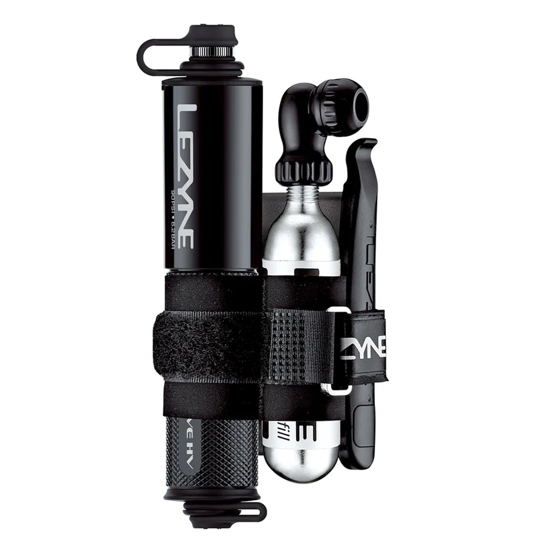Hand Pumps Lezyne Lezyne Pocket Drive HV Loaded Pump Black Black