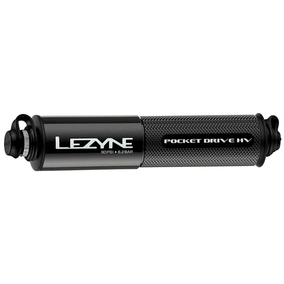 Hand Pumps Lezyne Lezyne Pocket Drive HV Pump Black Dark Slate Gray