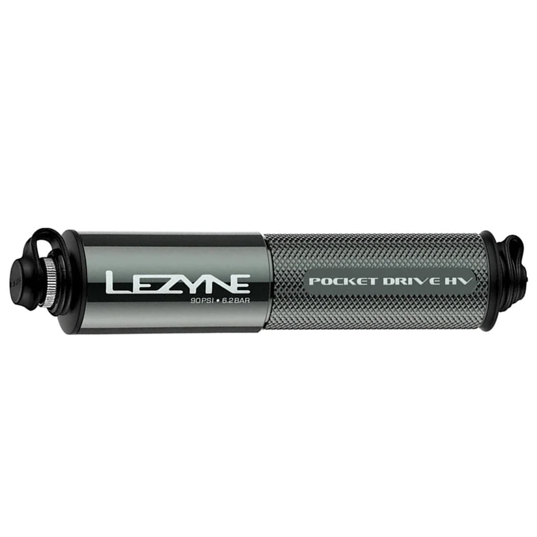 Hand Pumps Lezyne Lezyne Pocket Drive HV Pump Lite Gray Dim Gray