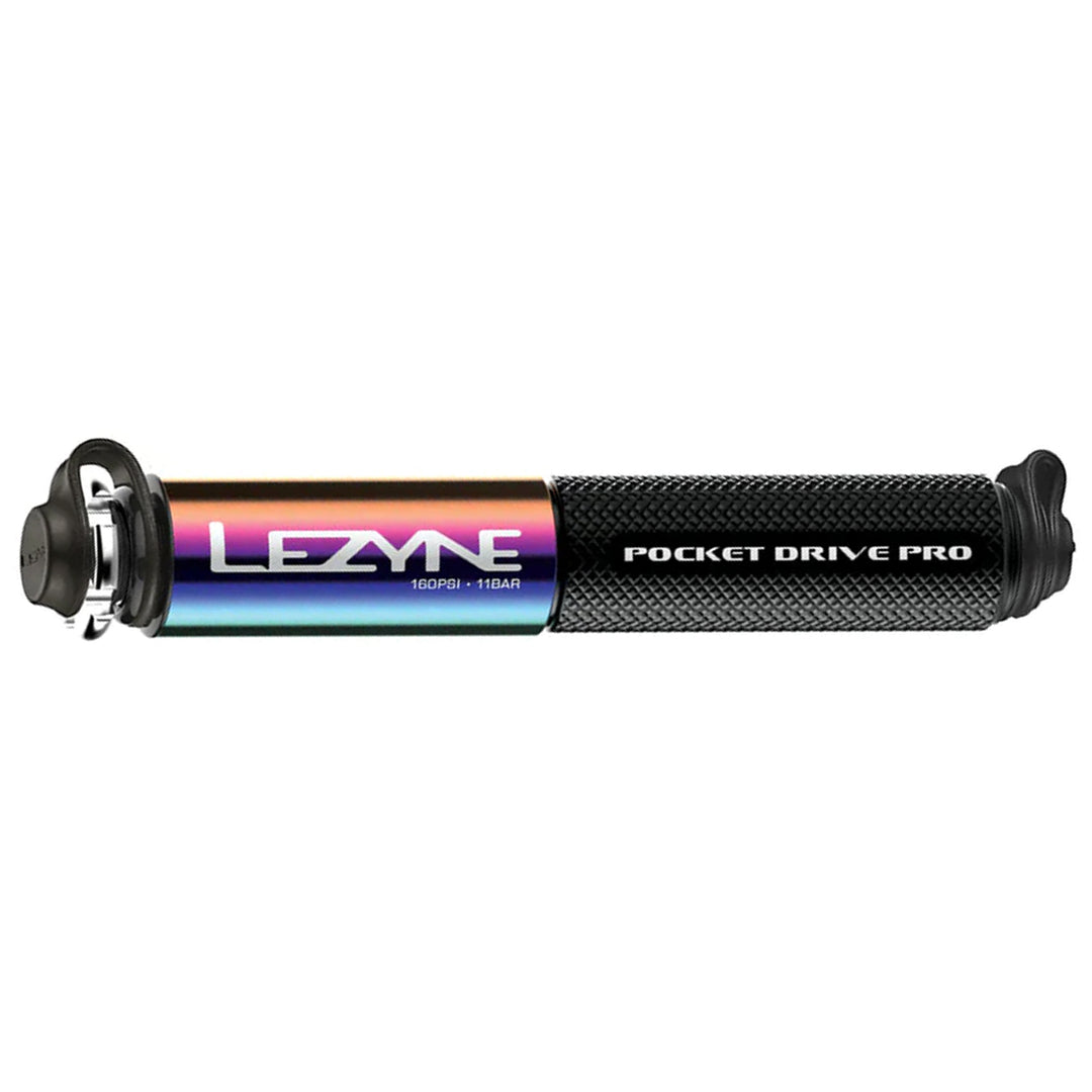 Hand Pumps Lezyne Lezyne Pocket Drive Pro Pump Neo Metallic/Black Gray