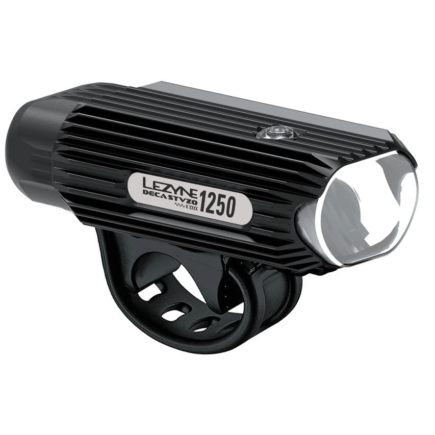 Lights Lezyne Lezyne Deca StVZO 1250 Front Light Black