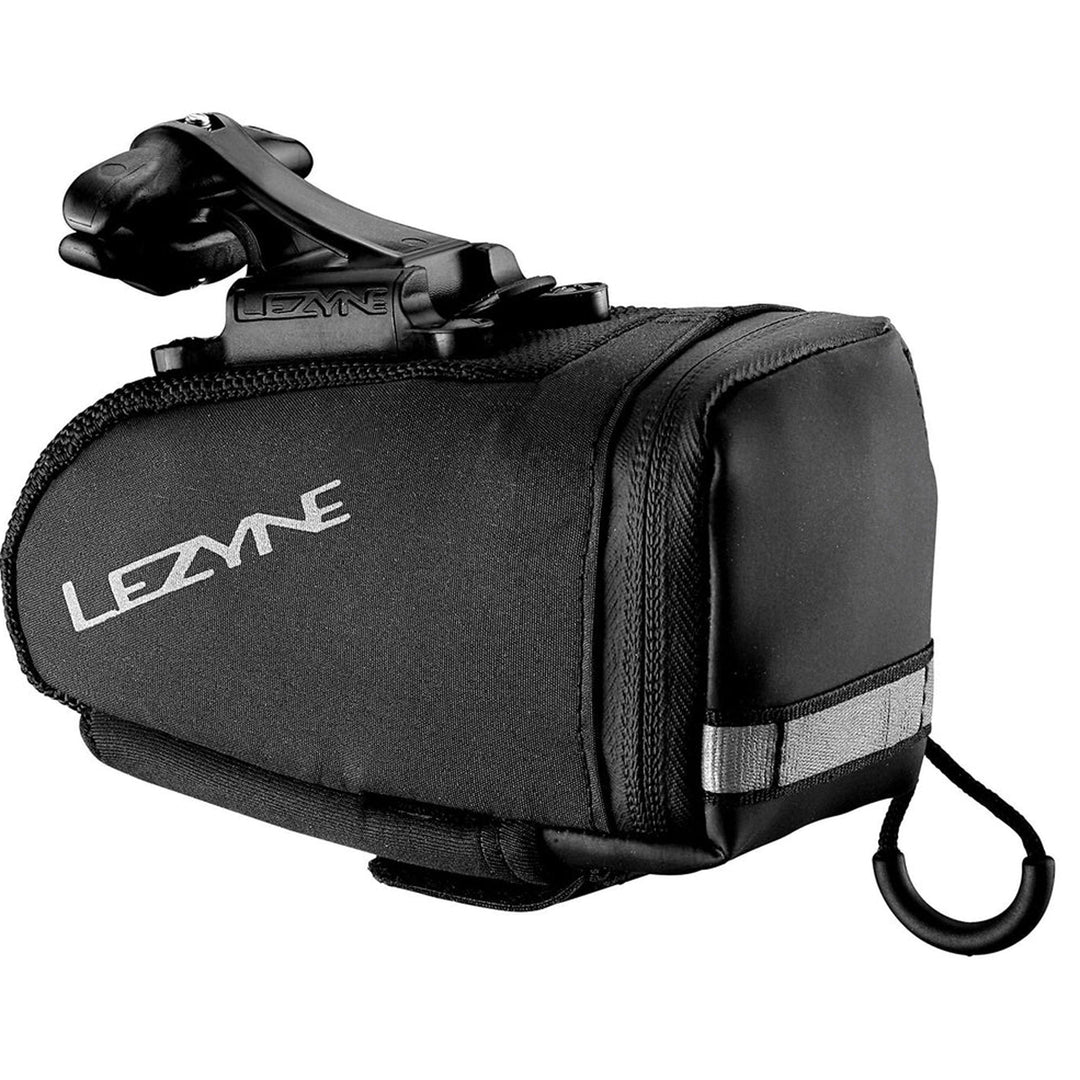 Seat Bag Lezyne Lezyne M-Caddy QR Saddle Bag Black/Black Dark Slate Gray