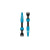 Tubeless Valves Lezyne Lezyne CNC TLR Tubeless Valve Pro 44mm Blue Pair Dark Slate Gray