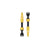 Tubeless Valves Lezyne Lezyne CNC TLR Tubeless Valve Pro 44mm Gold Pair Dark Slate Gray