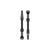 Tubeless Valves Lezyne Lezyne CNC TLR Tubeless Valve Pro 60mm Black Pair Dark Slate Gray
