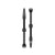 Tubeless Valves Lezyne Lezyne CNC TLR Tubeless Valve Pro 80mm Black Pair Dark Slate Gray