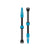Tubeless Valves Lezyne Lezyne CNC TLR Tubeless Valve Pro 80mm Blue Pair Dark Slate Gray