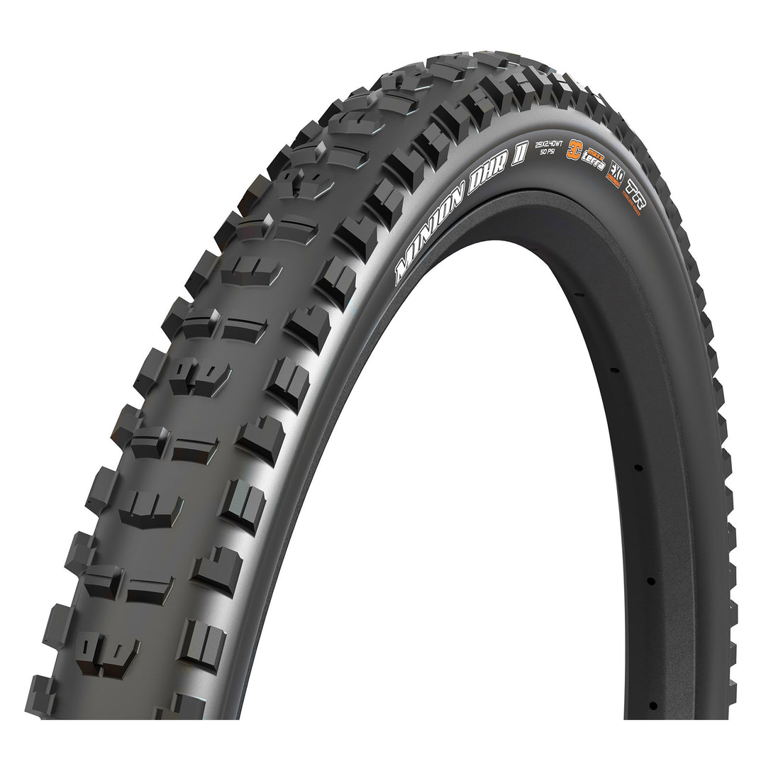 Tires Maxxis Maxxis Minion DHR II Tire - 29 x 2.6 Tubeless Folding BLK 3C MaxxTerra EXO Wide Trail Dark Slate Gray