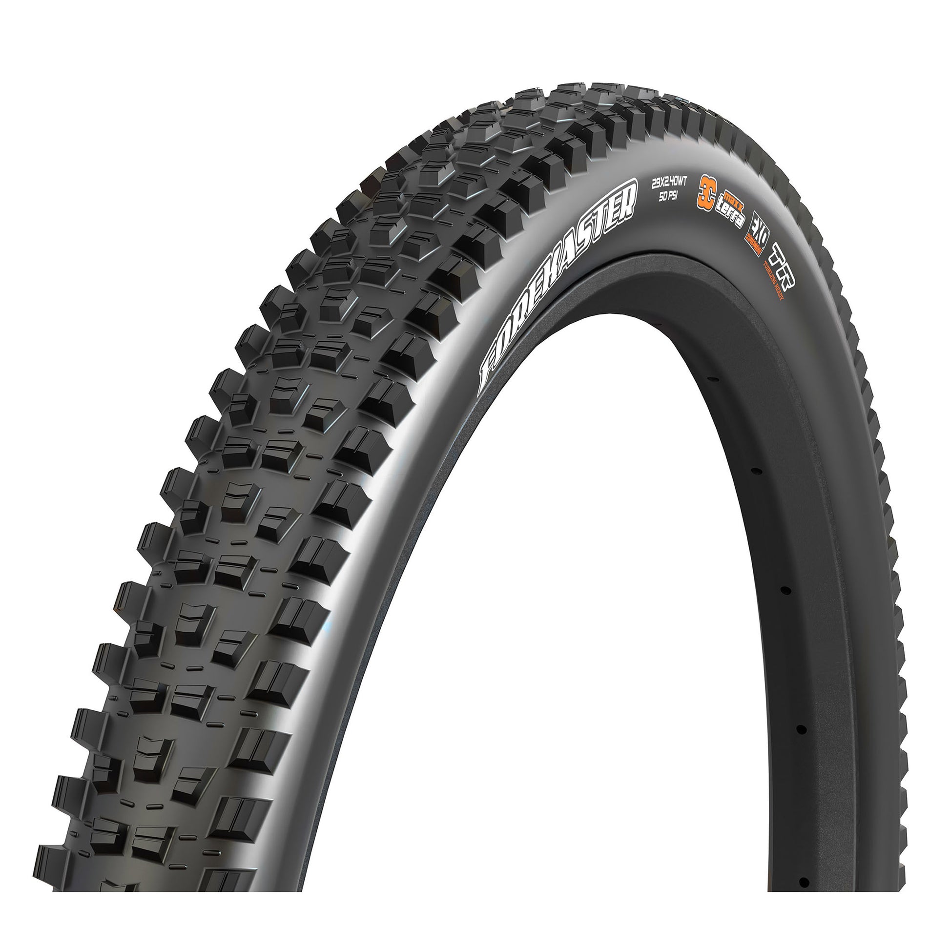 Tires Maxxis Maxxis Forekaster Tire - 27.5 x 2.4 Tubeless Folding Black EXO Wide Trail Dark Slate Gray