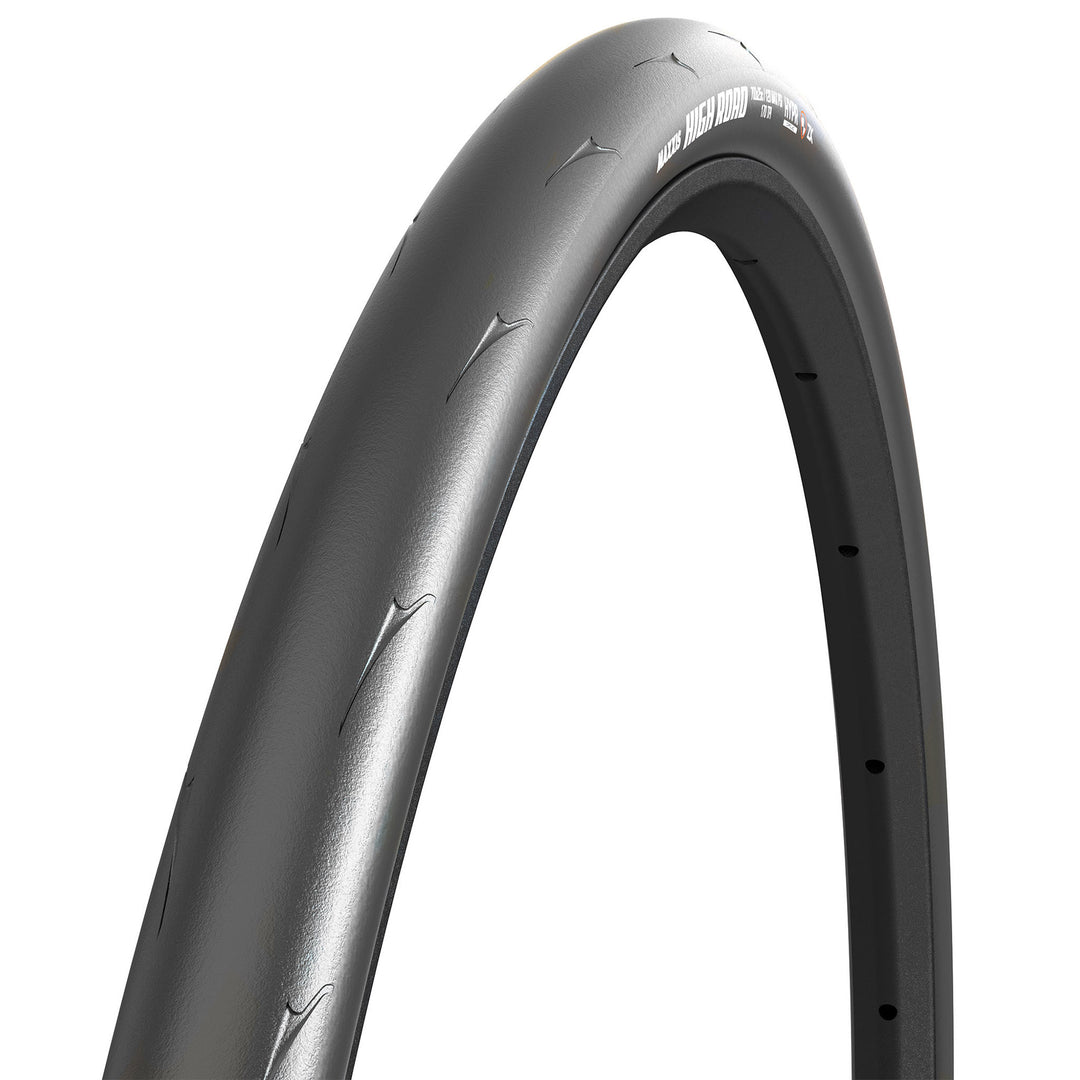 Tires Maxxis Maxxis High Road Tire - 700 x 28 Clincher Folding BLK HYPR ZK Protection ONE70 Dark Slate Gray