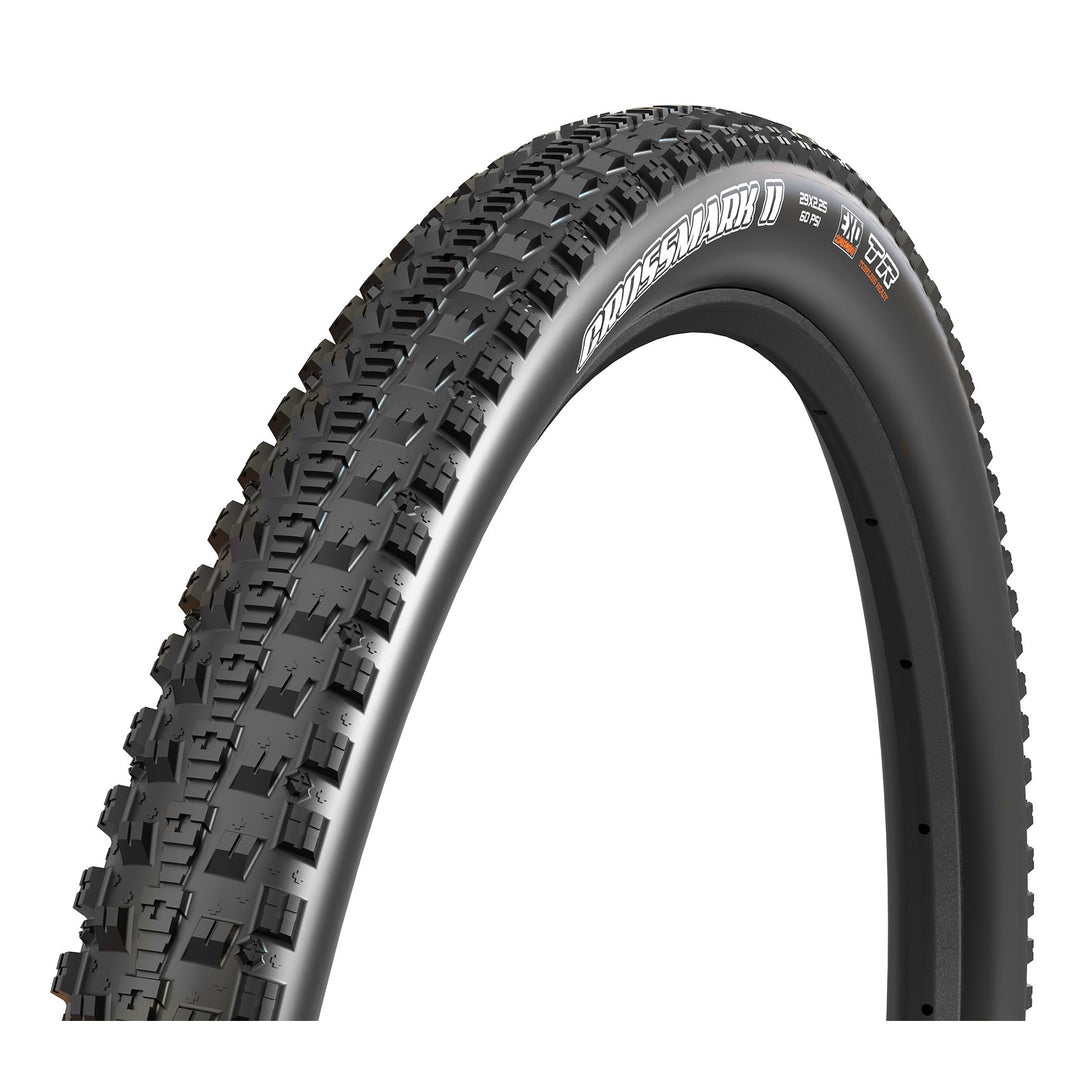 Tires Maxxis Maxxis Crossmark II Tire - 29 x 2.25 Folding Tubeless Black Dual EXO Dark Slate Gray