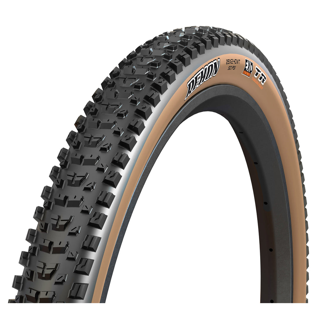 Tires Maxxis Maxxis Rekon Plus Tire - 27.5 x 2.80 Tubeless Folding BLK/Dark Tan 3C MaxxTerra EXO Dark Slate Gray