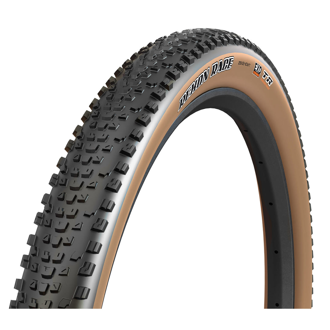 Tires Maxxis Maxxis Rekon Race Tire - 29 x 2.25 Tubeless Folding Black/Dark Tan DC EXO Dark Slate Gray
