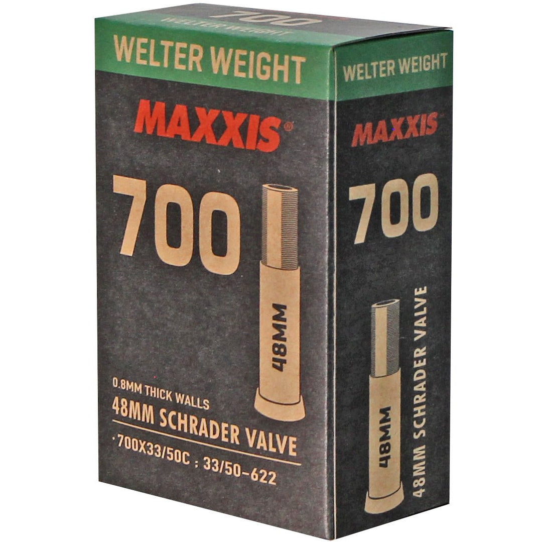Tube Maxxis Maxxis Welter Weight Tube 700x33-50 SV 48mm Dark Slate Gray