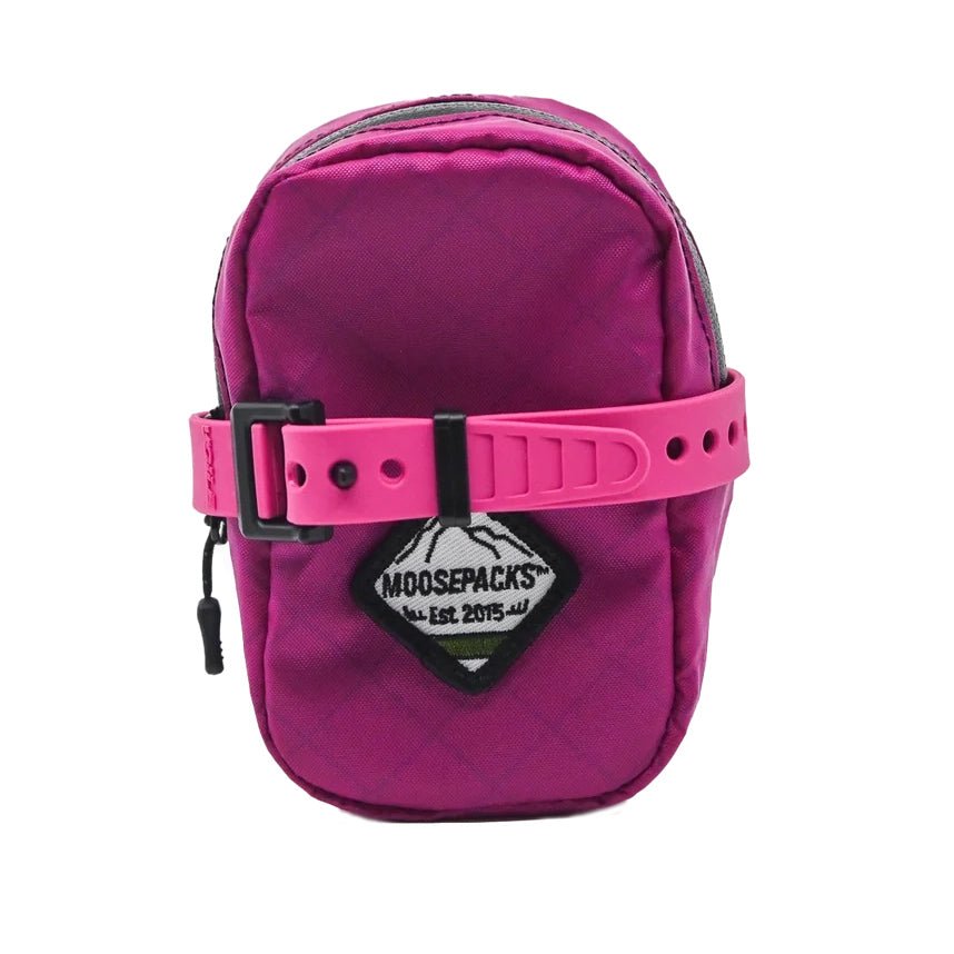 Seat Bag MoosePacks MoosePacks Seat Bag 0.75L Fuchsia Maroon