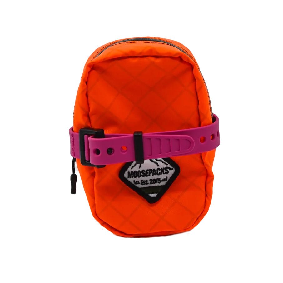 Seat Bag MoosePacks MoosePacks Seat Bag 0.75L Orange Firebrick