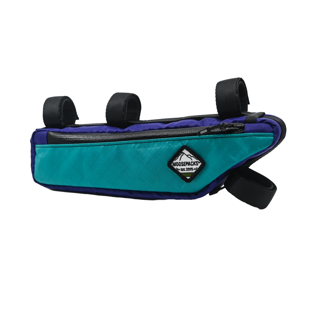 Handlebar/Stem Bags & Packs MoosePacks MoosePacks Frame Bag Medium 1.7L Teal Dark Slate Gray
