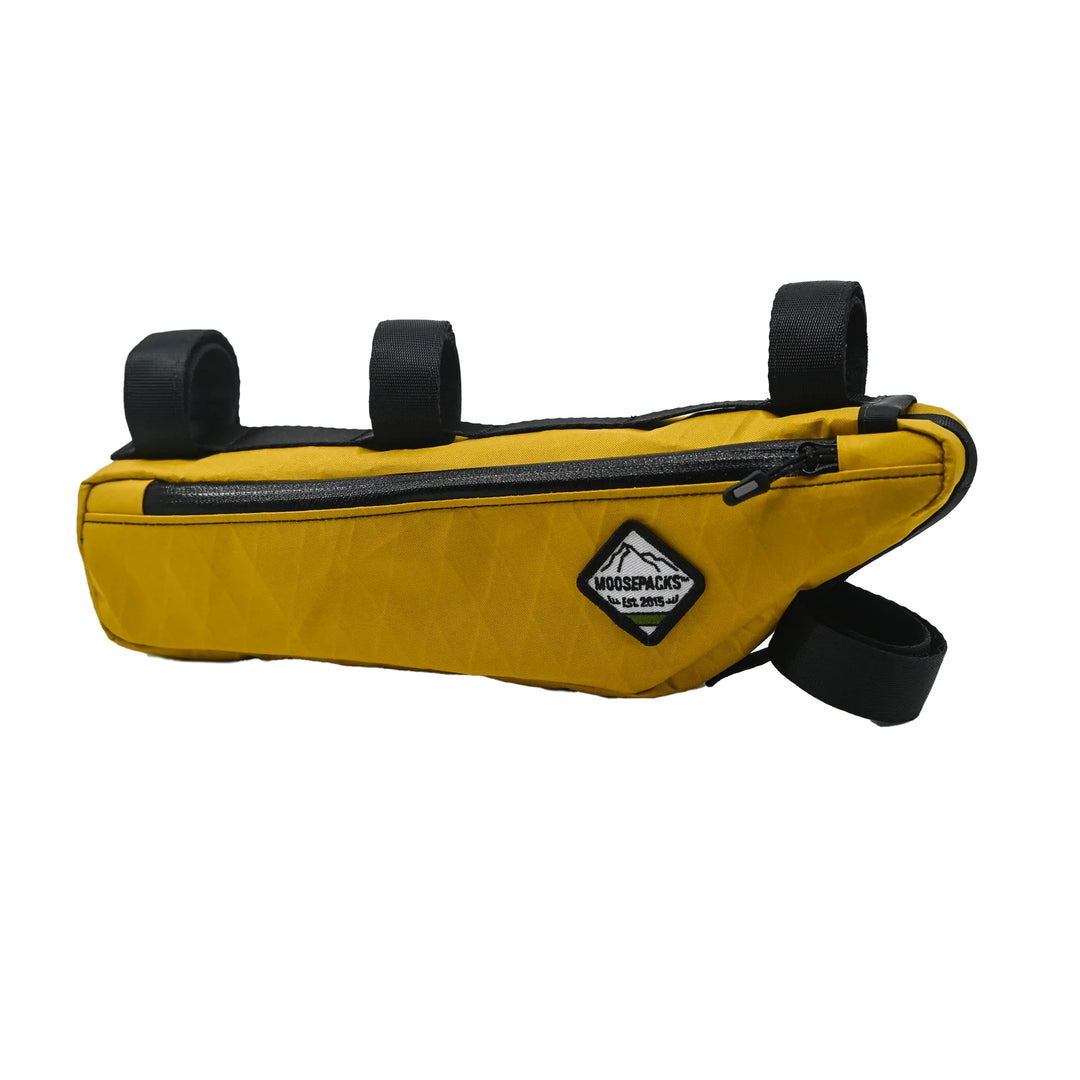 Handlebar/Stem Bags & Packs MoosePacks MoosePacks Frame Bag Medium 1.7L SunnnySide Yellow Dark Goldenrod