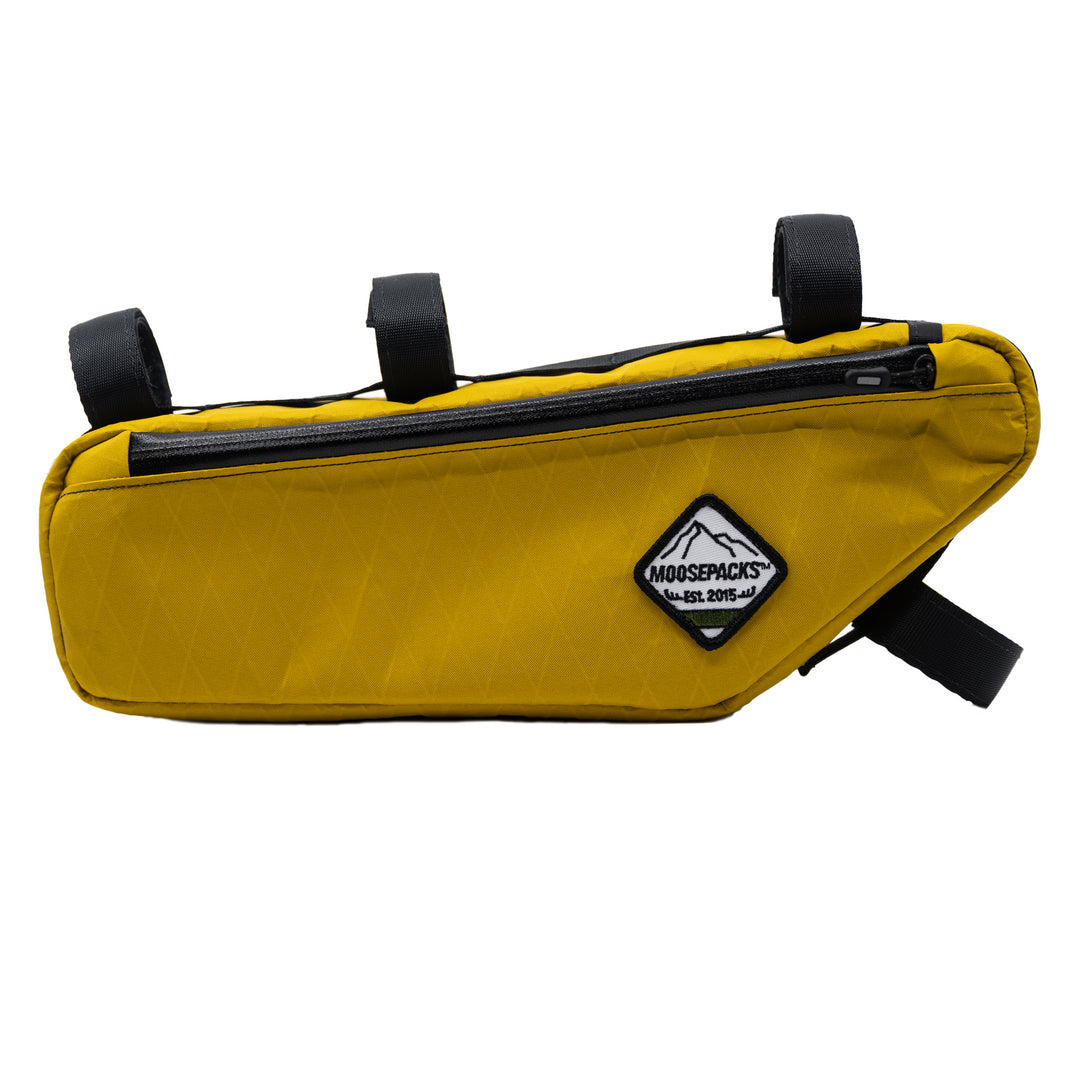 Handlebar/Stem Bags & Packs MoosePacks MoosePacks Frame Bag Large 2.6L SunnySide Yellow Dark Goldenrod