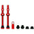 Muc-Off V2 Tubeless Valve Kit - Red 60mm Pair
