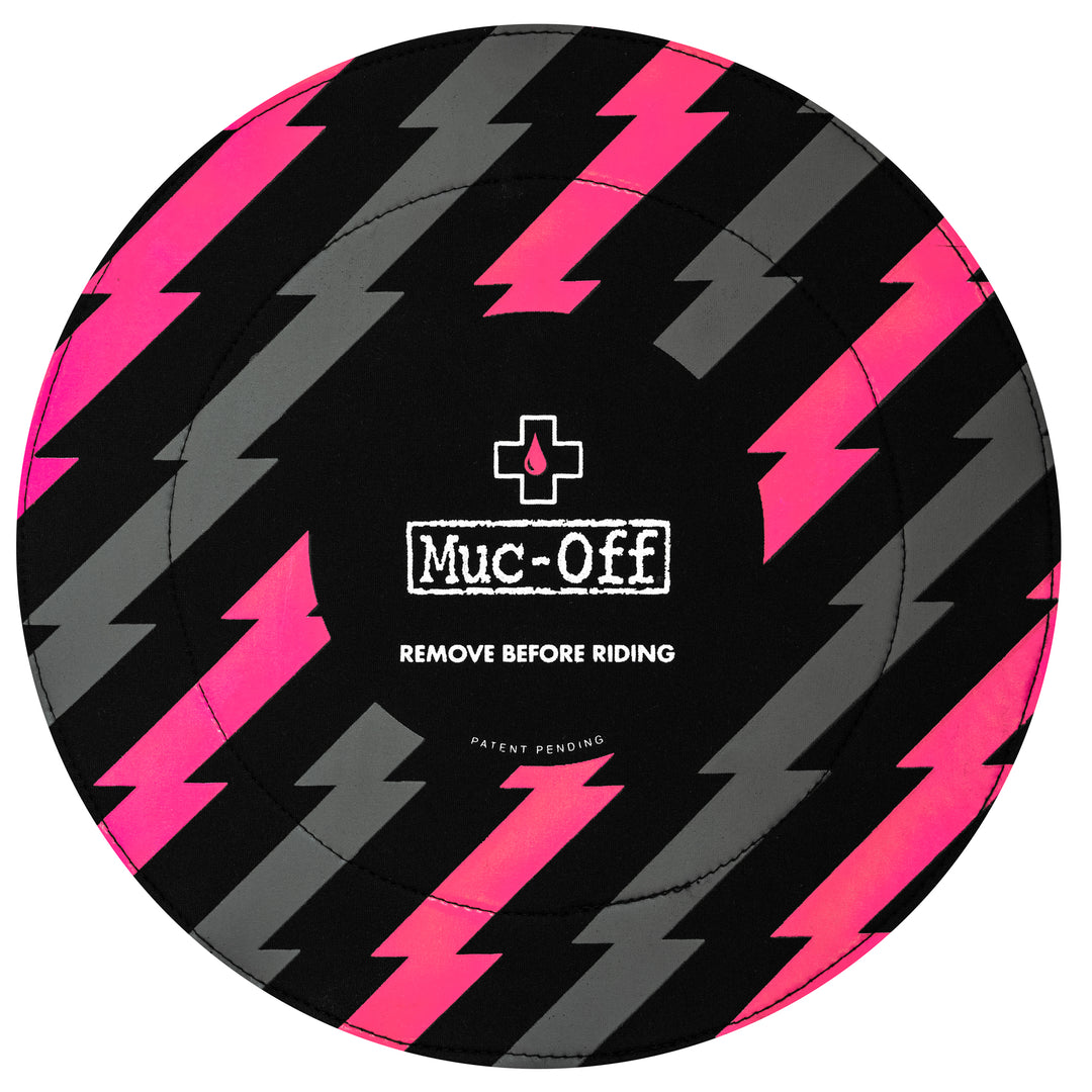 Bike Protector Muc-Off Muc-Off Disc Brake Covers Black/Pink Pale Violet Red