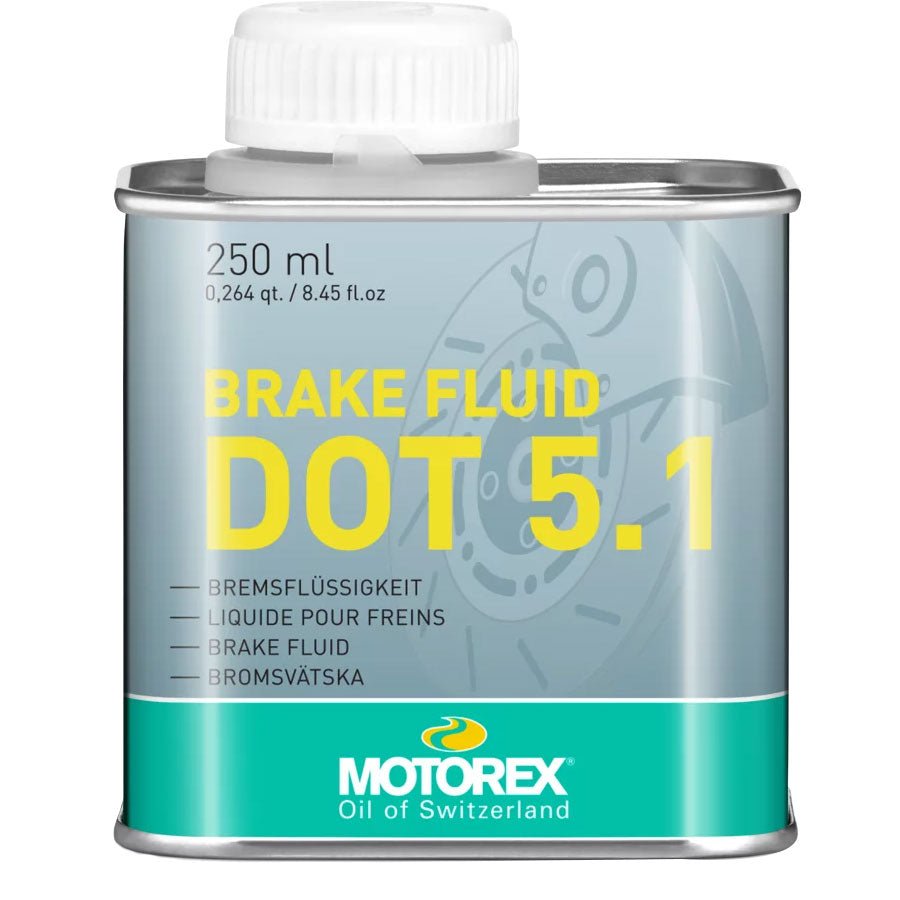 Disc Brake Bleed Kits and Fluids Motorex Motorex Bike DOT-5.1 Brake Fluid 250ml Dark Gray