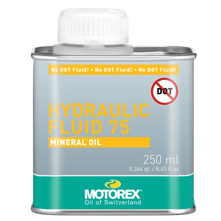 Disc Brake Bleed Kits and Fluids Motorex Motorex Bike 75 Hydraulic Fluid 250ml Gray