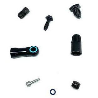Disc Hose and Parts Magura Magura Tube Adapter 90 Degree MT Series - Black Dark Slate Gray