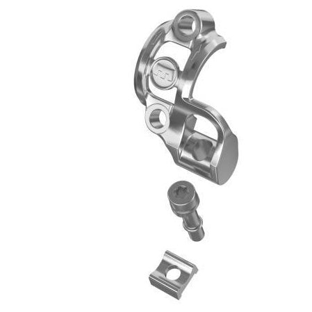 Disc Brake Parts Magura Magura Shiftmix SRAM 2-Bolt Split-Clamp Mount Left - Sil Slate Gray