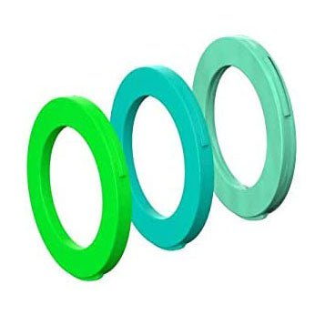 Disc Brake Parts Magura Magura 4-Piston Caliper Colored Cover Kit one Caliper Neon Green Cyan Mint Honeydew