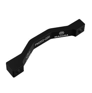 Disc Brake Adapters & Bolts Magura Magura QM 46 Disc Brake Adapter - Adapts 220mm Rotor to 203mm Post Mount Black